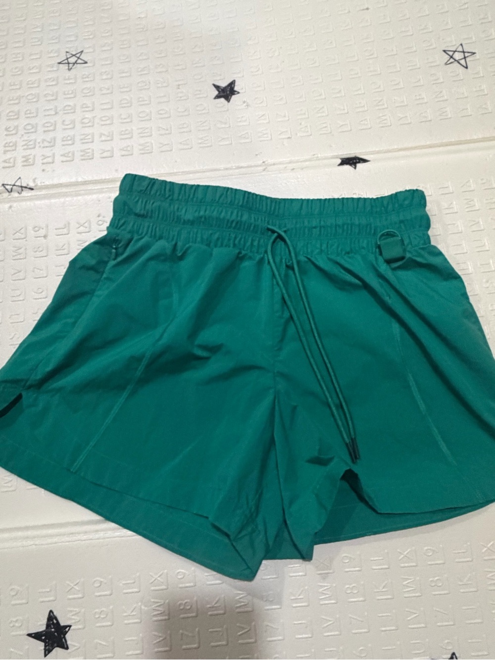 Avia Teal Athletic Drawstring Shorts